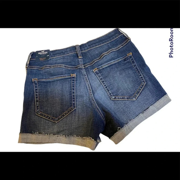 NWT Hollister Advanced Stretch High Rise Shorts Sz 28/7 - Picture 7 of 8